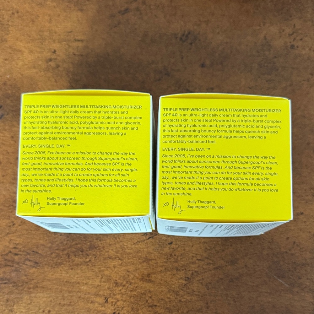 Supergoop! Triple Prep Weightless Multitasking Moisturizer SPF 40 — Set of 2 - Picture 2 of 8